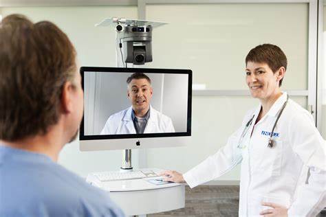 Doctor and patient doing telehealth, showing technology making a difference